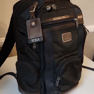 Tumi Black Men's Travel & Commuter Backpack